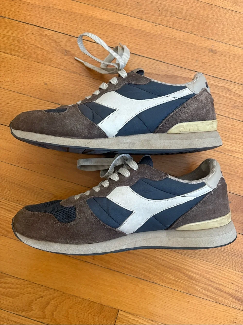 Diadora Camaro Men's shoes - 10 - insignia blue / gray pelican